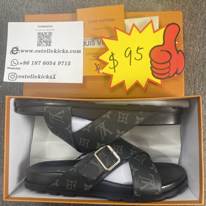 Men L*ouis V*uitton Top Sandals