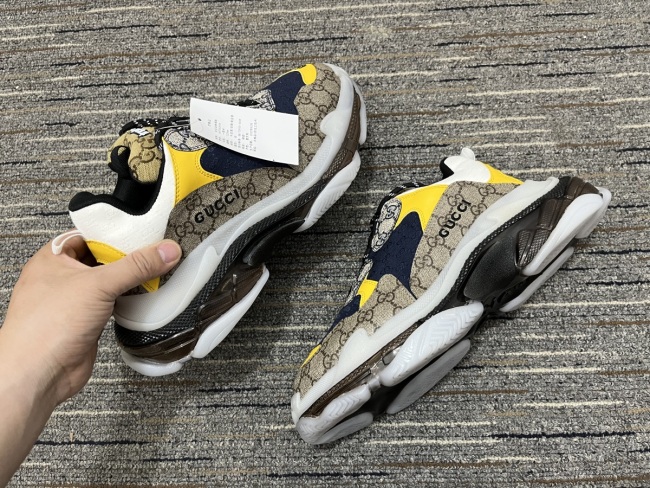 B*alenciaga & G*ucci Triple S Trainers