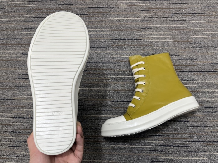 Men women R*ick O*wens Top Sneaker