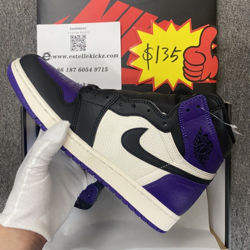 Air Jordan 1 Court Purple 555088-501