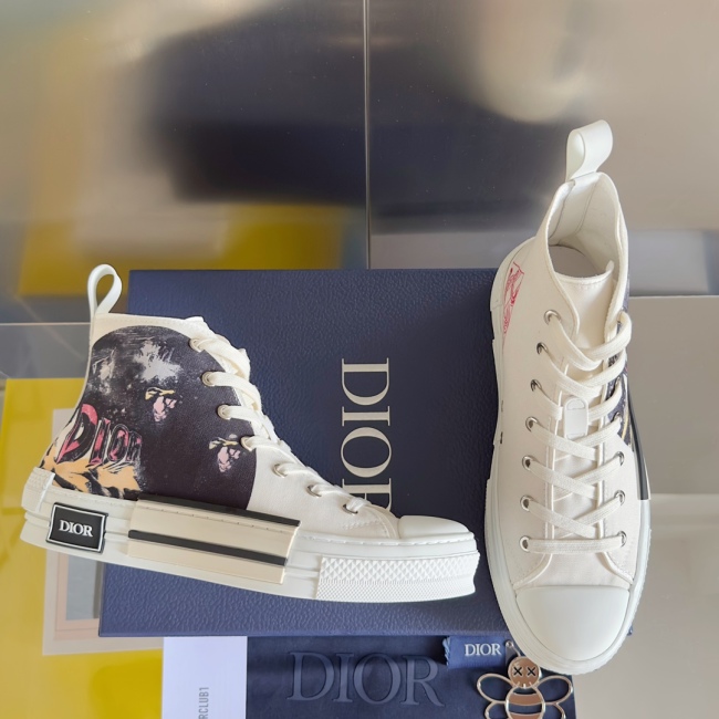 Men Women D*ior Top Sneakers