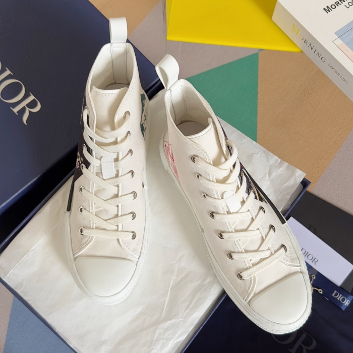 Men Women D*ior Top Sneakers