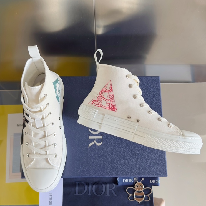 Men Women D*ior Top Sneakers