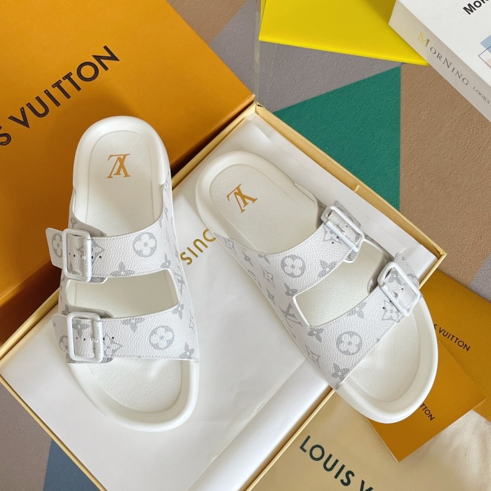 Men L*ouis V*uitton Top Quality Sandals