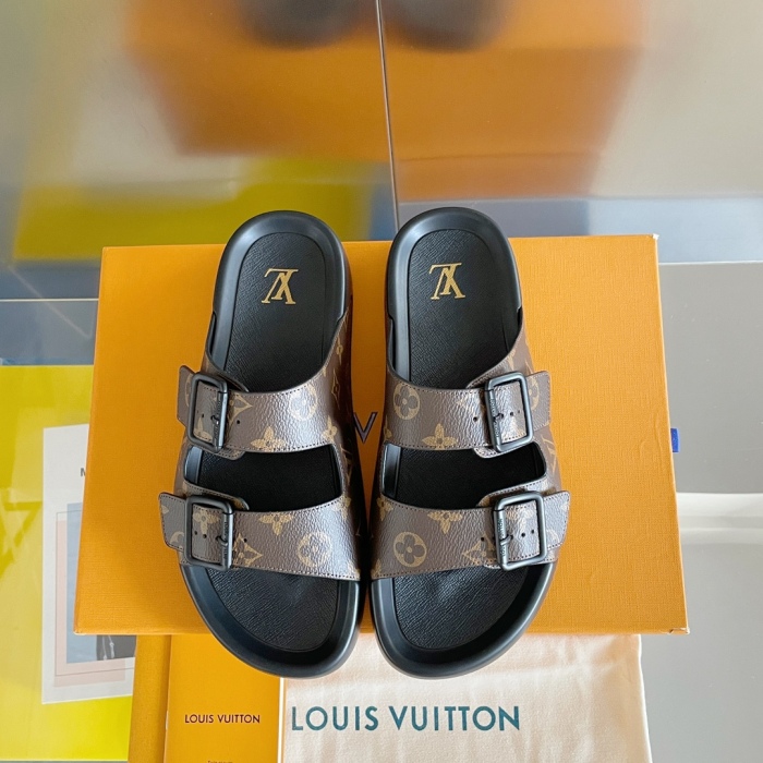Men L*ouis V*uitton Top Quality Sandals