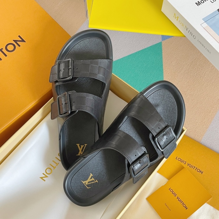 Men L*ouis V*uitton Top Quality Sandals