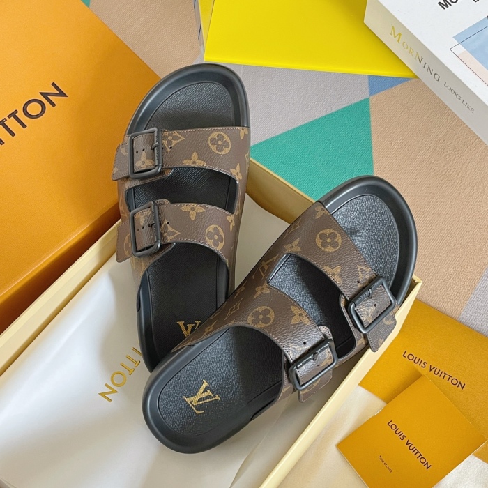 Men L*ouis V*uitton Top Quality Sandals