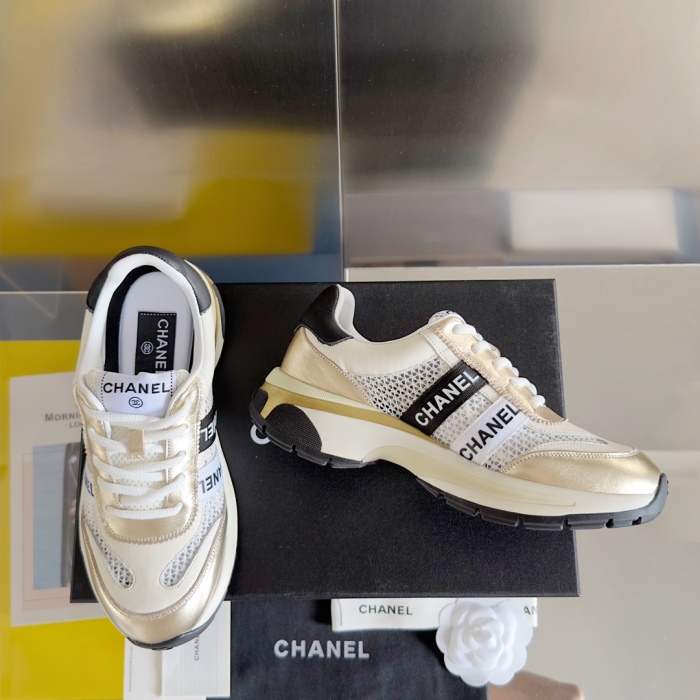 Women C*hanel Top Sneaker