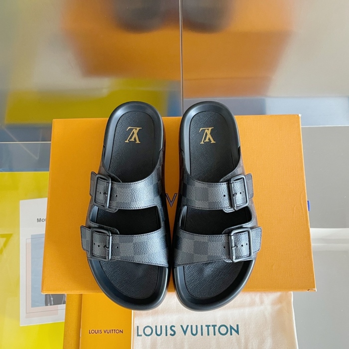 Men L*ouis V*uitton Top Quality Sandals