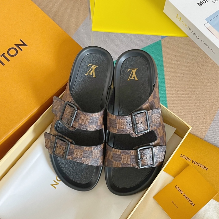 Men L*ouis V*uitton Top Quality Sandals