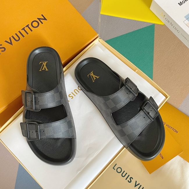 Men L*ouis V*uitton Top Quality Sandals