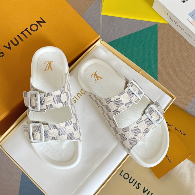 Men L*ouis V*uitton Top Quality Sandals