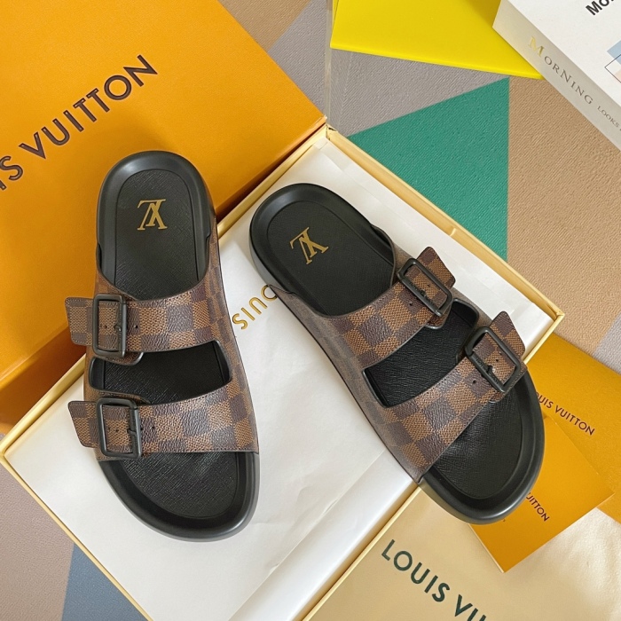 Men L*ouis V*uitton Top Quality Sandals