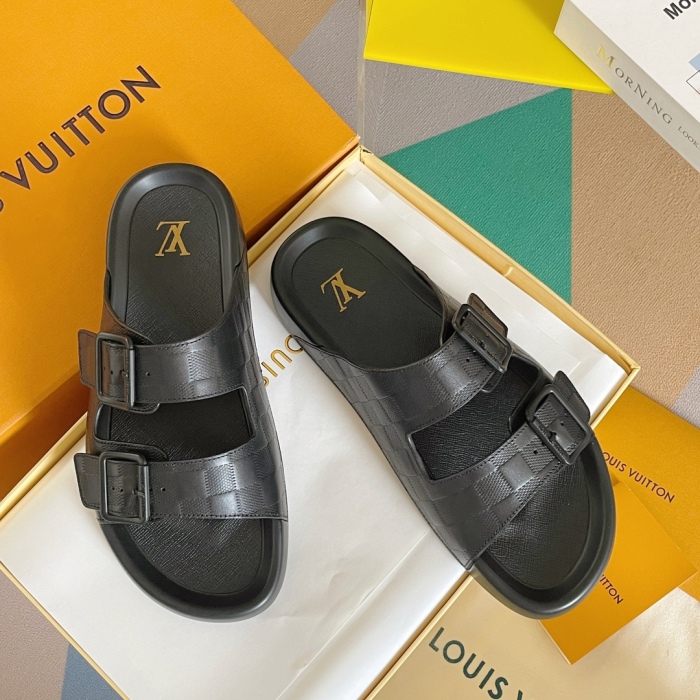 Men L*ouis V*uitton Top Quality Sandals