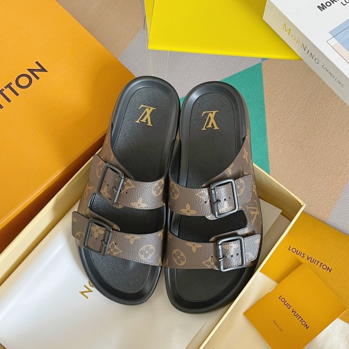 Men L*ouis V*uitton Top Quality Sandals