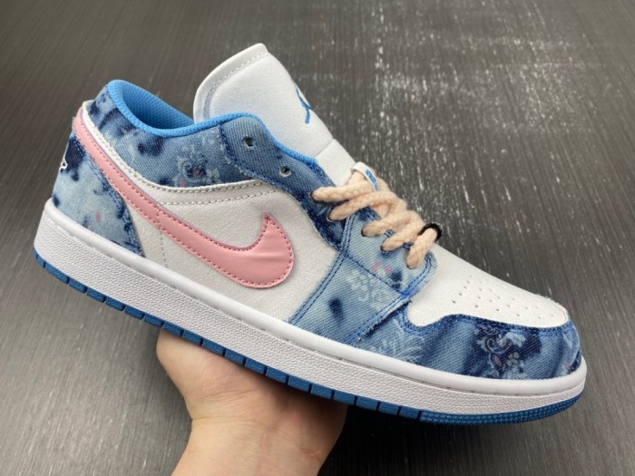 Air Jordan 1 Low Washed Denim DM7866-996
