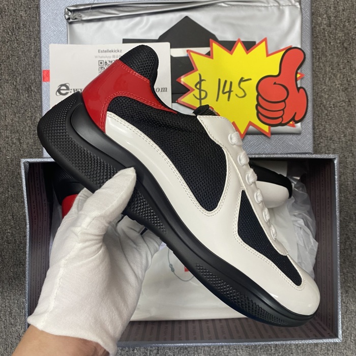 Mens P*rada Top Sneakers