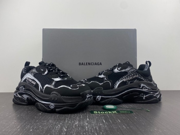 Men Women B*alenciaga Top Sneakers