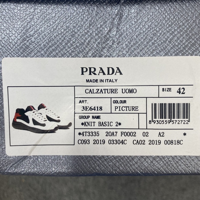Mens P*rada Top Sneakers