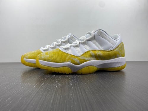 Air Jordan 11 Low WMNS “Yellow Snakeskin AH7860-107