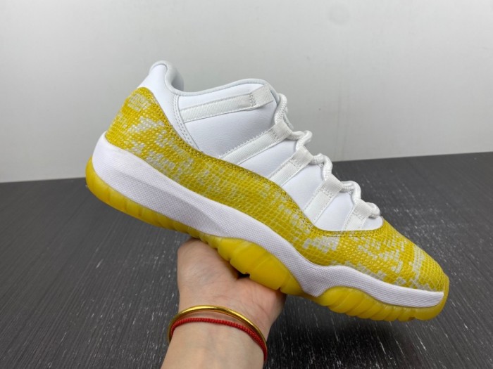 Air Jordan 11 Low WMNS “Yellow Snakeskin AH7860-107