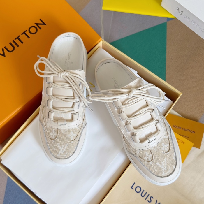 Women L*ouis V*uitton Top Sneakers