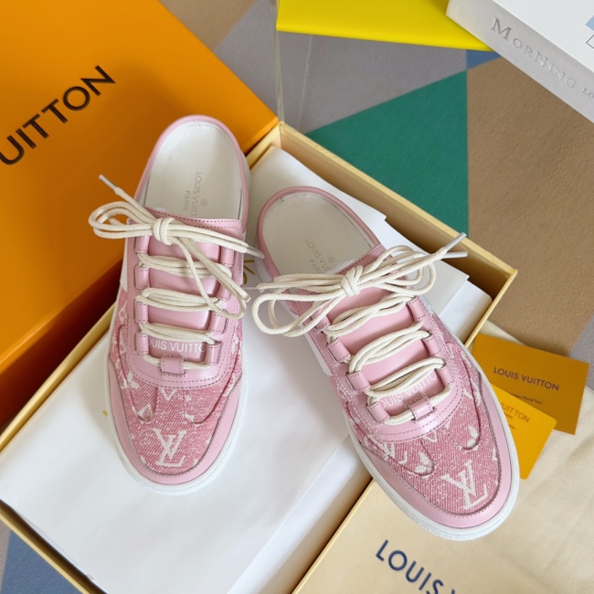 Women L*ouis V*uitton Top Sneakers