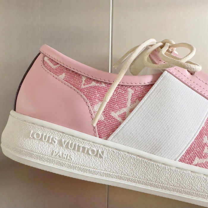 Women L*ouis V*uitton Top Sneakers