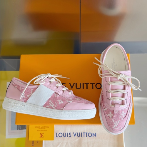 Women L*ouis V*uitton Top Sneakers