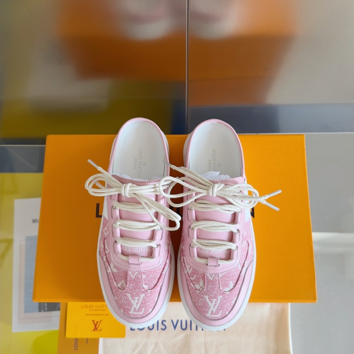 Women L*ouis V*uitton Top Sneakers