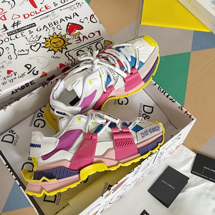 Men Women D*G Top Sneakers