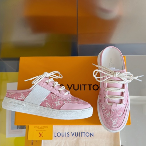 Women L*ouis V*uitton Top Sneakers