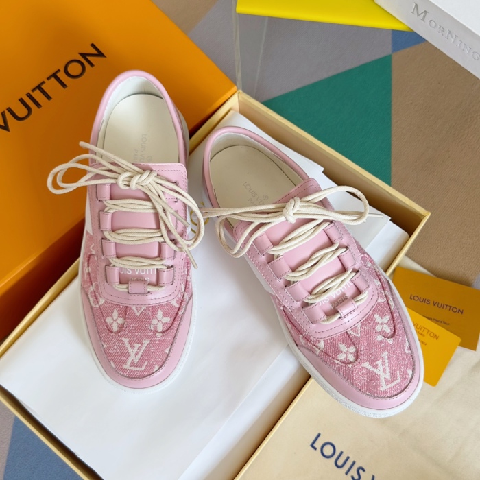 Women L*ouis V*uitton Top Sneakers