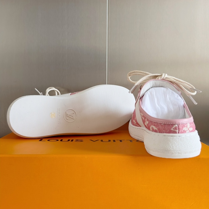 Women L*ouis V*uitton Top Sneakers