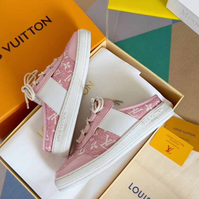Women L*ouis V*uitton Top Sneakers