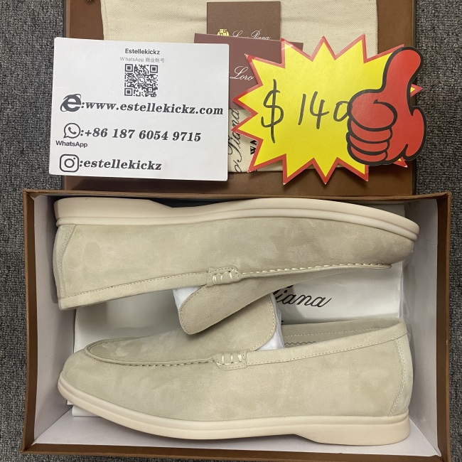 Men L*oro P*iana Top Loafer