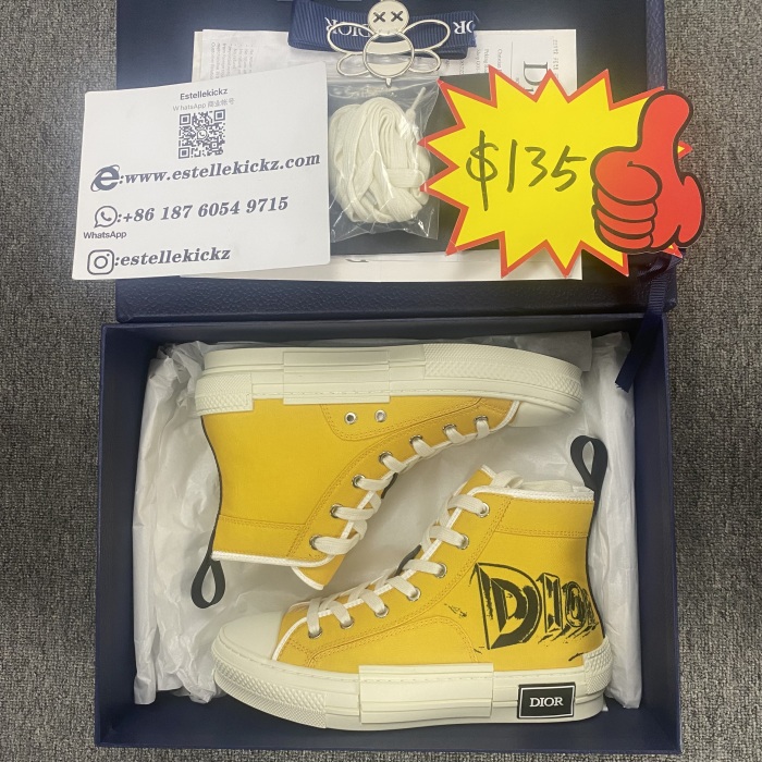 Men Women D*ior Top Sneakers
