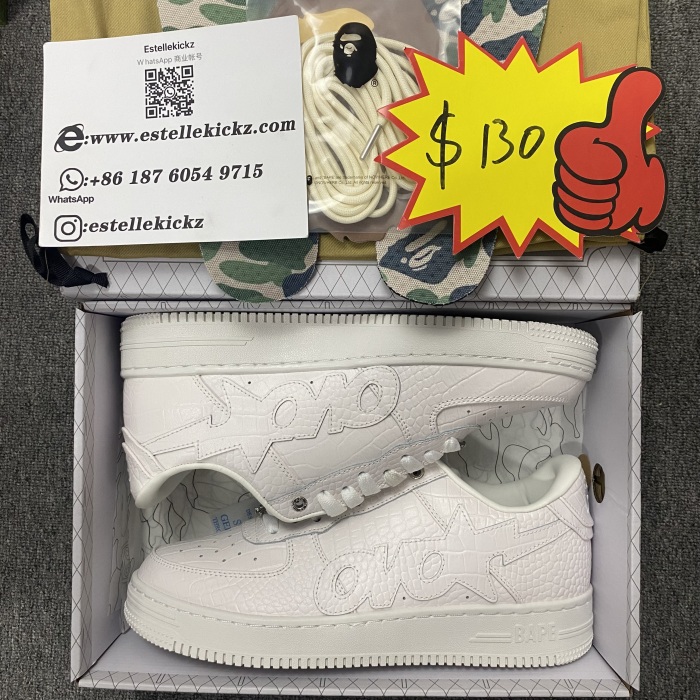 Men Women B*ape Top Sneaker