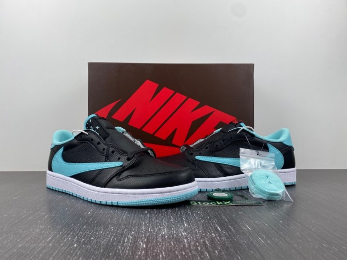 T*ravis S*cott x Air Jordan 1 Low  DM7866 701