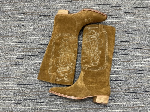 Women H*ermes Top Boot