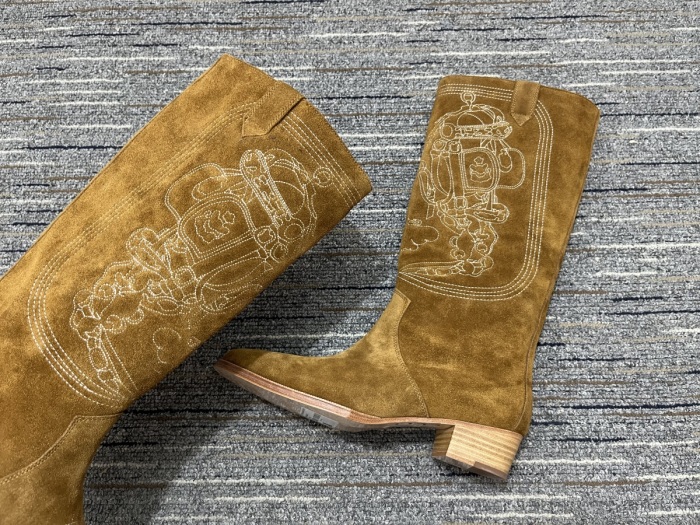 Women H*ermes Top Boot