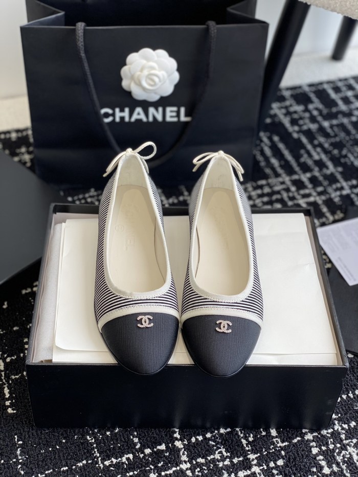 Women C*hanel Top Ballet single shoe