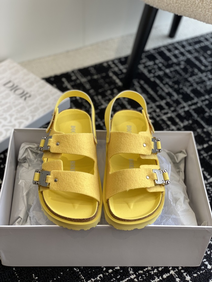 Men Women D*ior x B*irkenstock  Top Quality Sandals