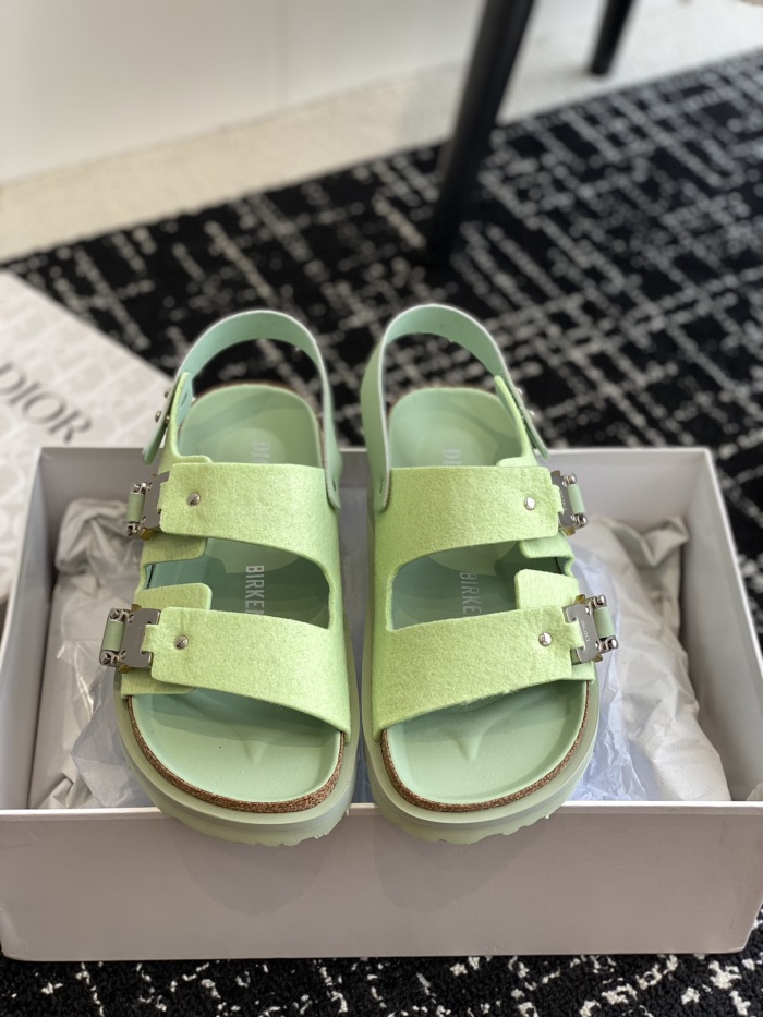 Men Women D*ior x B*irkenstock  Top Quality Sandals