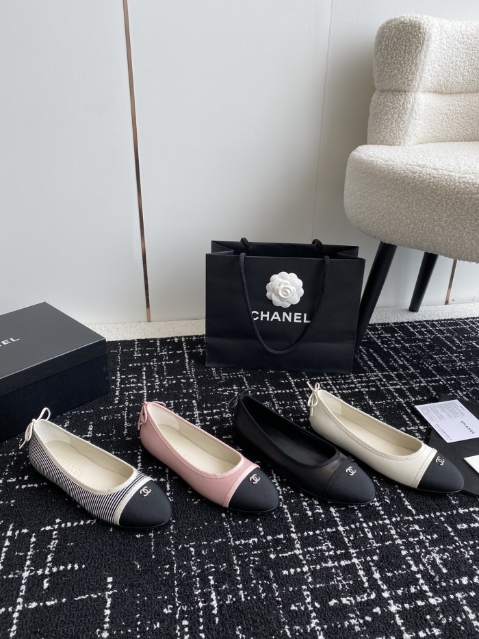 Women C*hanel Top Ballet single shoe