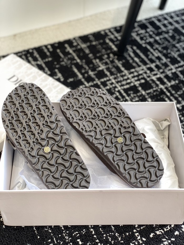 Men Women D*ior x B*irkenstock  Top Quality Sandals