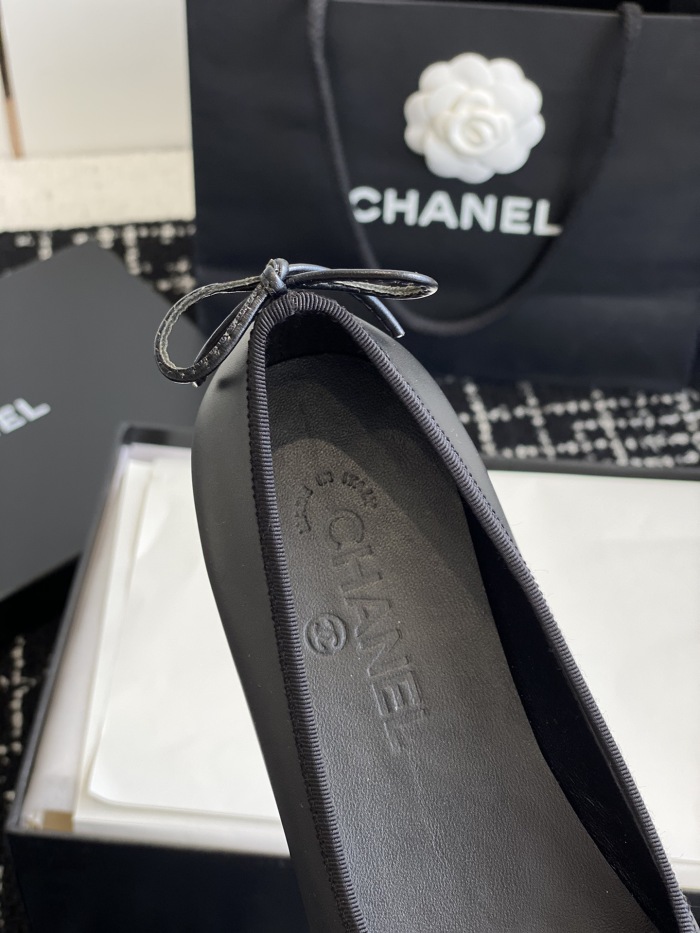 Women C*hanel Top Ballet single shoe