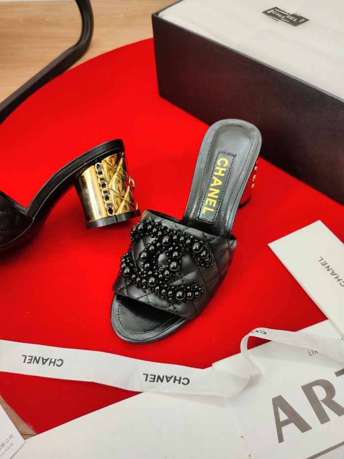 Women C*hanel Top Sandals