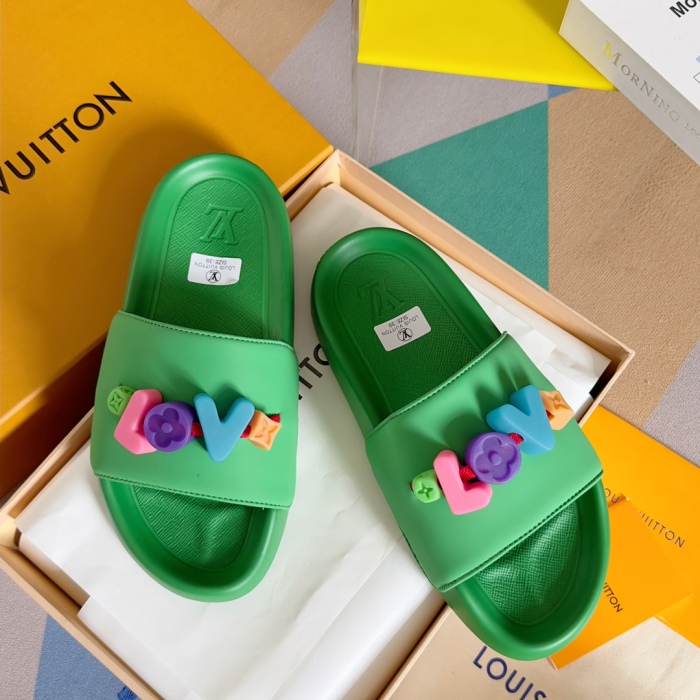 Men Women L*ouis V*uitton Top Sandals