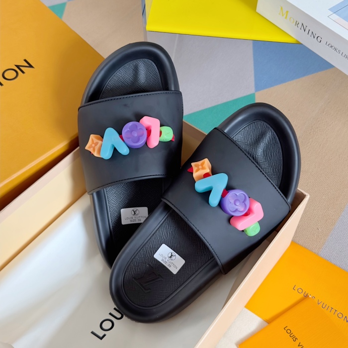 Men Women L*ouis V*uitton Top Sandals